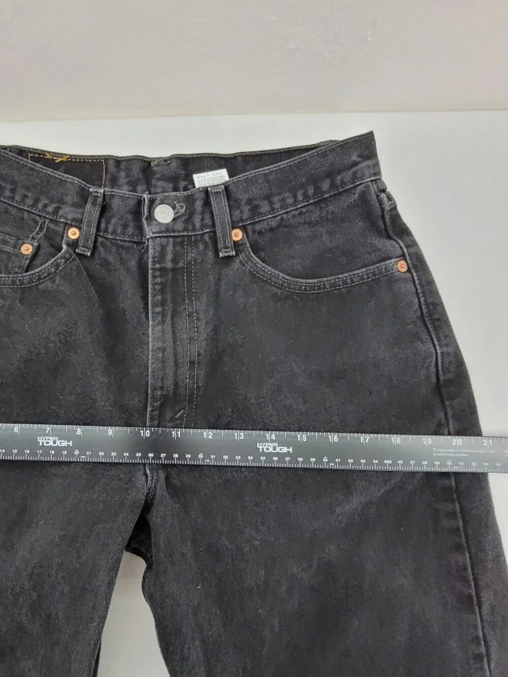 Vintage Levis 550 Jeans‎ 33x32 Black Denim Relaxed Fit Straight Leg Y2K USA Made